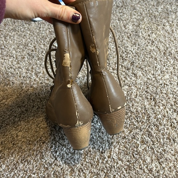 Blowfish heeled lace up booties - Picture 2 of 5